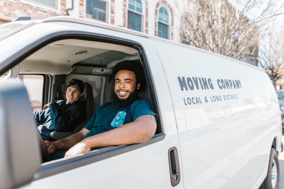 Friendly moving team ready to assist
