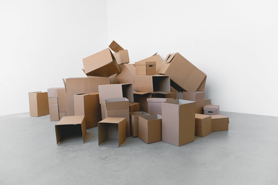Professional packing cardboard boxes
